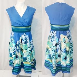 Liz Claiborne Floral Casual Summer Dress Size 6
